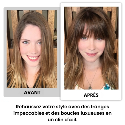 Frange clipsable