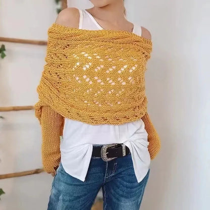 Écharpe Pull Tricotée