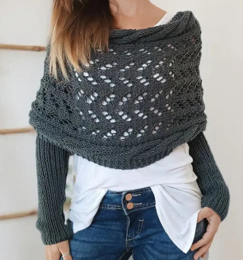 Écharpe Pull Tricotée