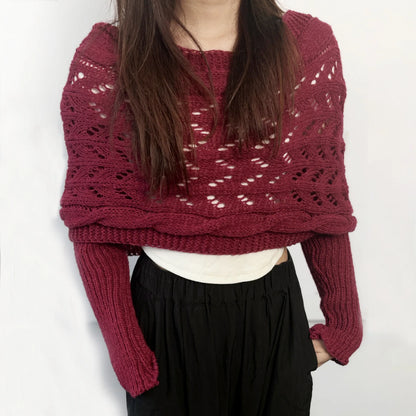 Écharpe Pull Tricotée