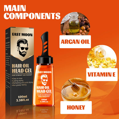 Gel coiffant 2 en 1 avec peigne GroomFlow™