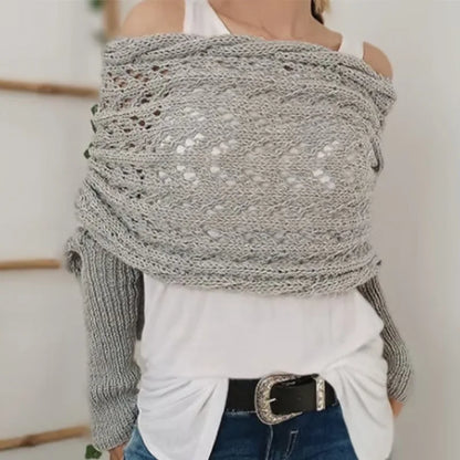 Écharpe Pull Tricotée